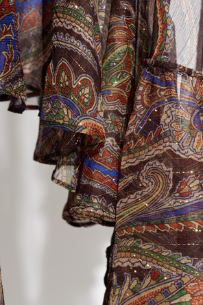 Etro Vestido com fio de lurex