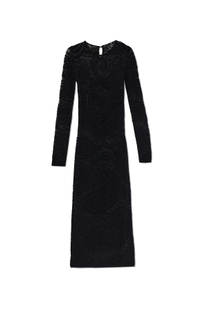 Dress with long sleeves