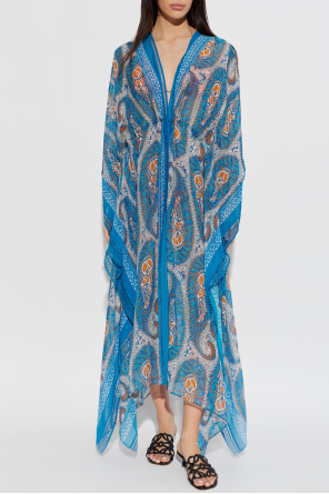 Etro Plażowa sukienka z nadrukiem