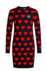 Love Moschino zeus dione red PLS31260 dress