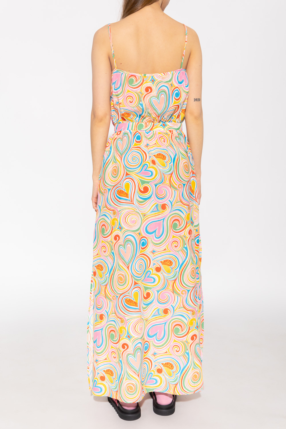 Love Moschino Patterned sleeveless dress