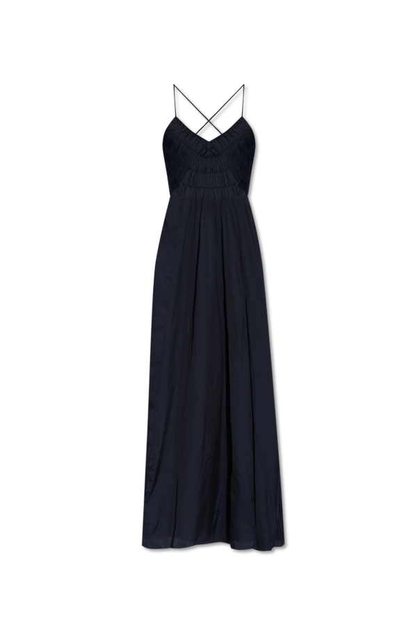 Zadig & Voltaire Satynowa sukienka na ramiączkach ‘Rayonne’