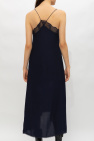 Zadig & Voltaire NAVY BLUE ‘Risty’ slip dress