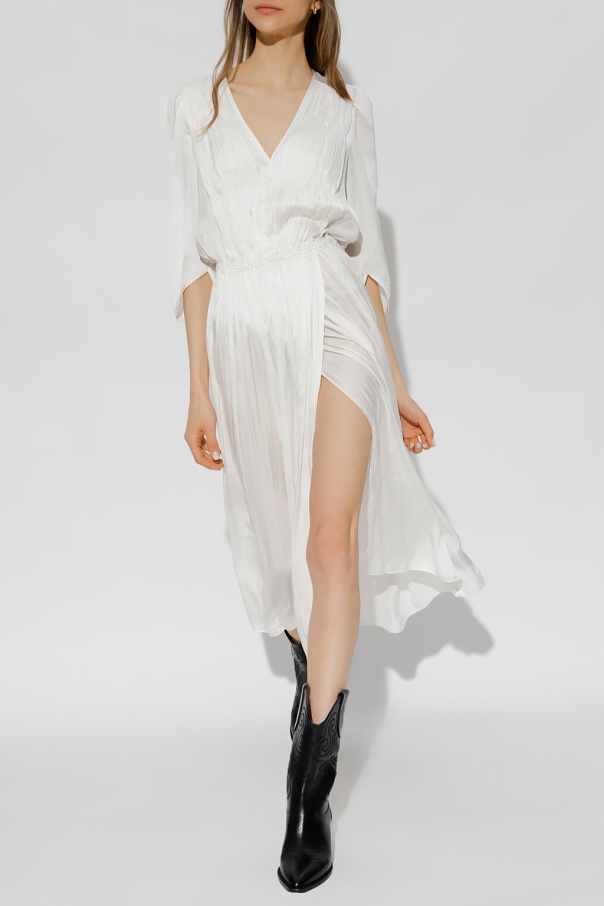 Zadig & Voltaire ‘Ryoko’ satin Bead-print dress