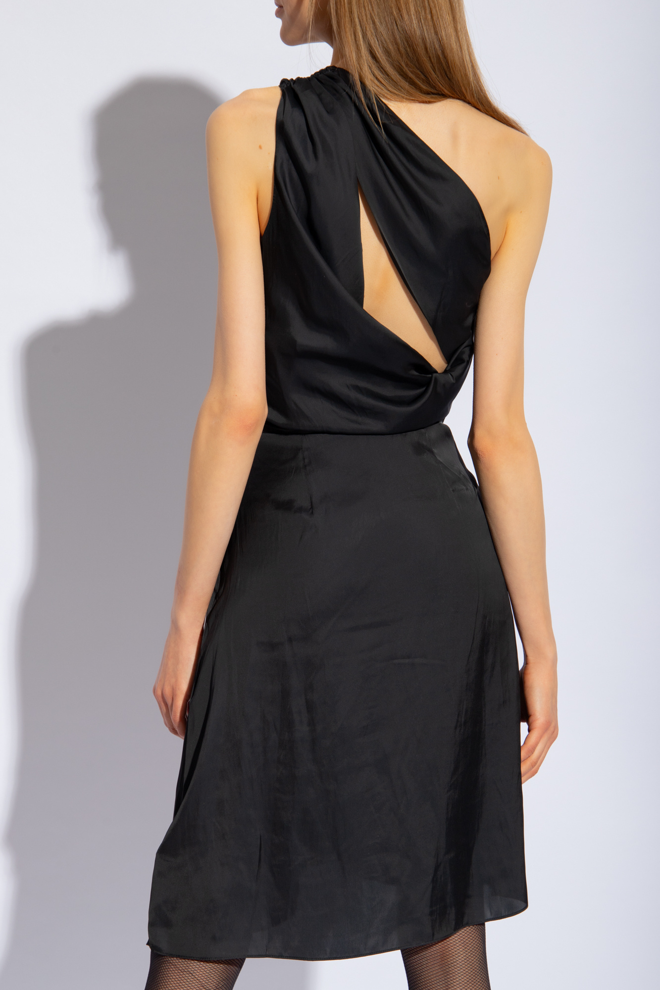 Zadig & Voltaire ‘Razal’ one-shoulder dress in satin