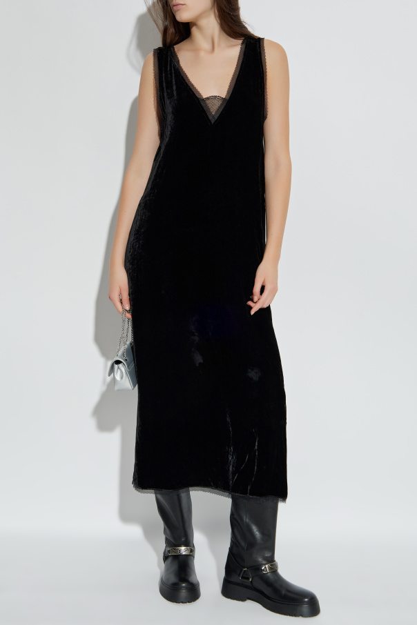 Zadig & Voltaire Velvet dress ‘Renzo’