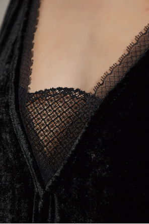 Zadig & Voltaire Velvet dress ‘Renzo’