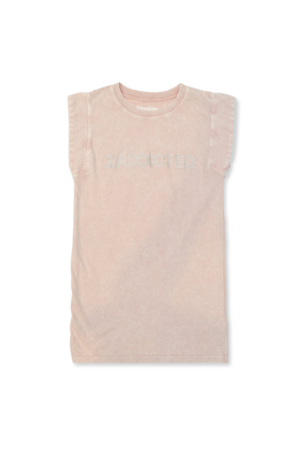 Dress with lettering od Zadig & Voltaire Kids