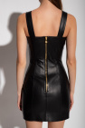 Balmain Leather dress