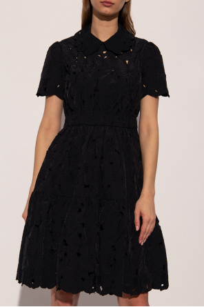 Red Valentino Openwork dress