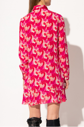 Red valentino Glam Patterned dress