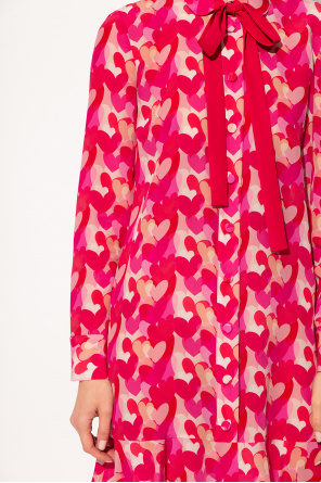 Red valentino Glam Patterned dress