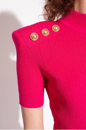 Balmain Dress with two-tone buttons