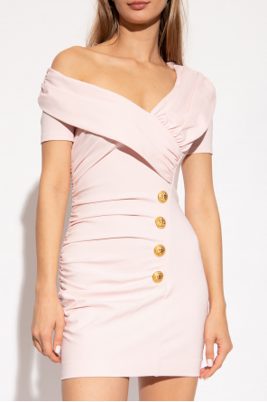 Balmain Draped dress