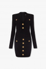 Balmain Ribbed dress