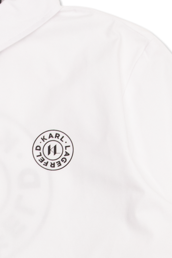 Karl Lagerfeld Kids Koszula z logo