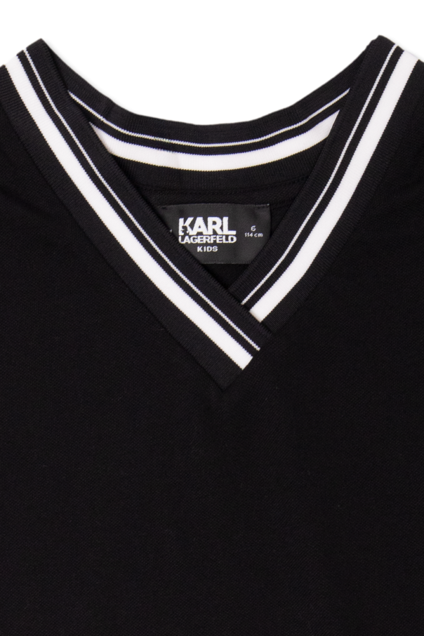 Karl Lagerfeld Kids Sukienka z logo