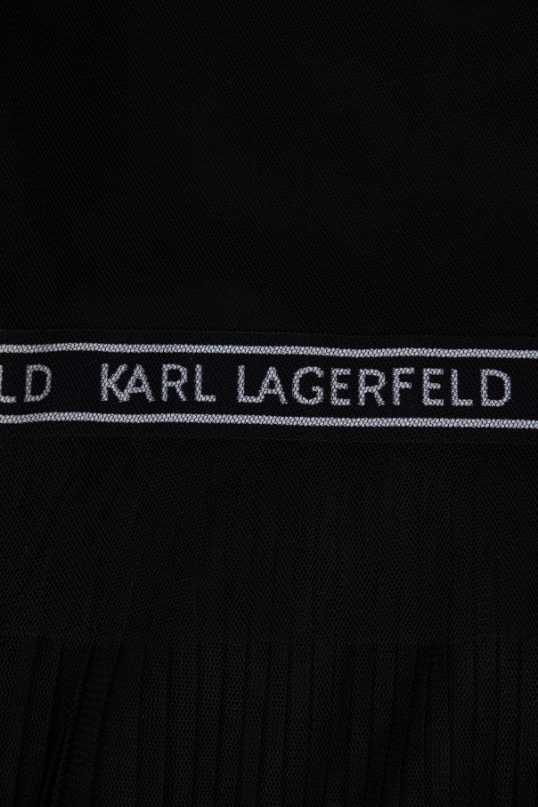 Karl Lagerfeld Kids Palm Angels bandana-print long dress