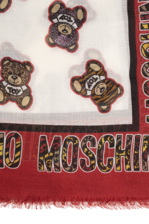 Moschino Scarf with teddy bear motif