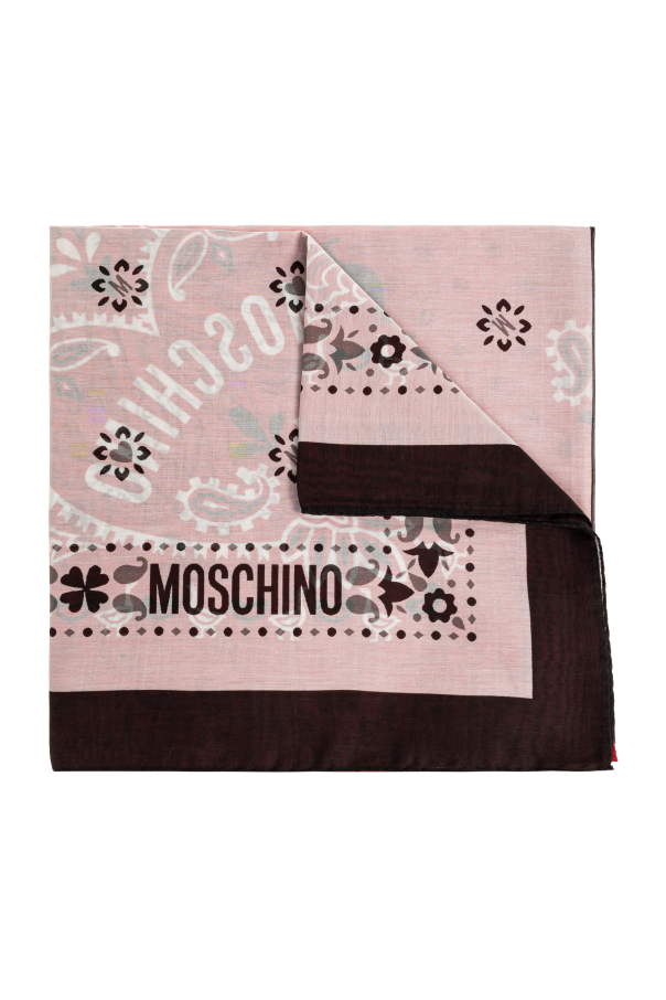 Scarf with print od Moschino