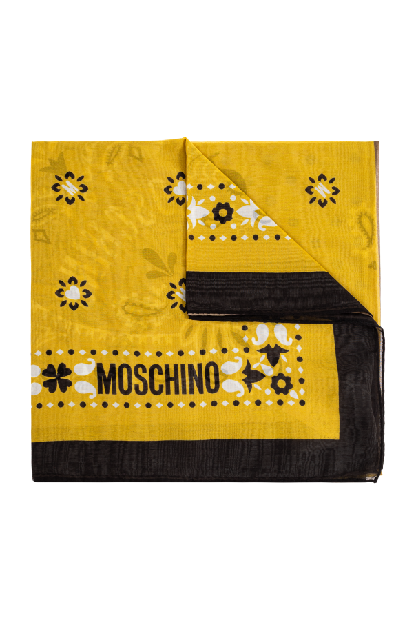 Scarf with print od Moschino