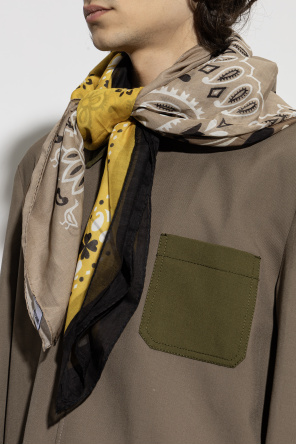 Moschino Lenço com estampado