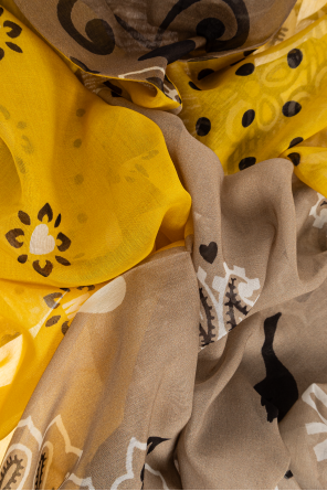 Moschino Lenço com estampado