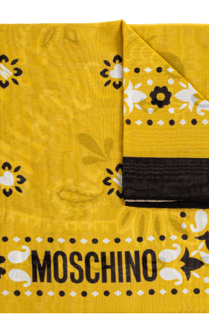 Moschino Lenço com estampado