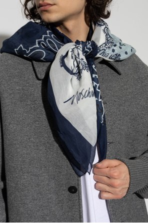 Moschino Lenço com estampado