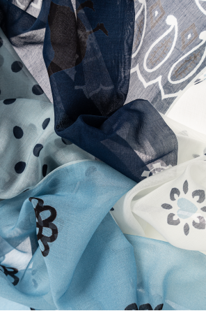 Moschino Lenço com estampado