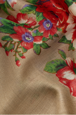 Moschino Scarf with floral motif