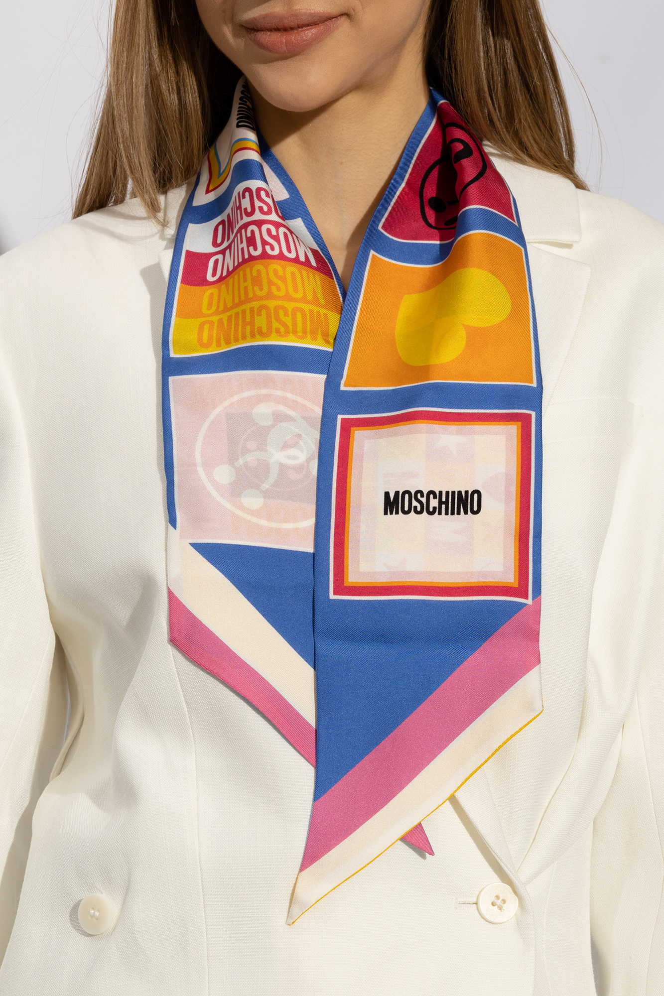 Moschino Printed scarf