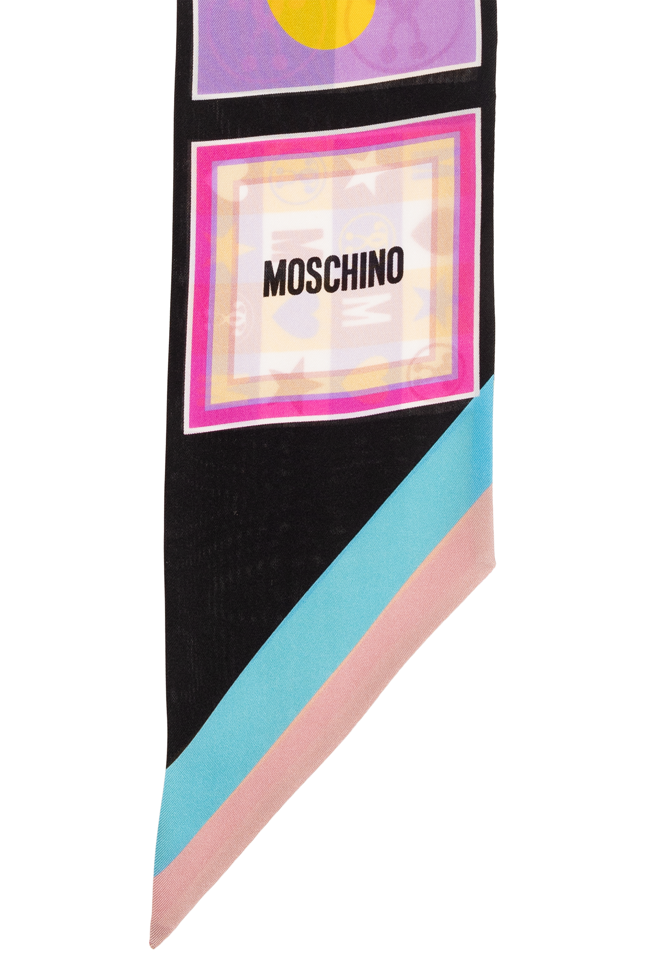 Multicolour Printed scarf Moschino - Vitkac Canada