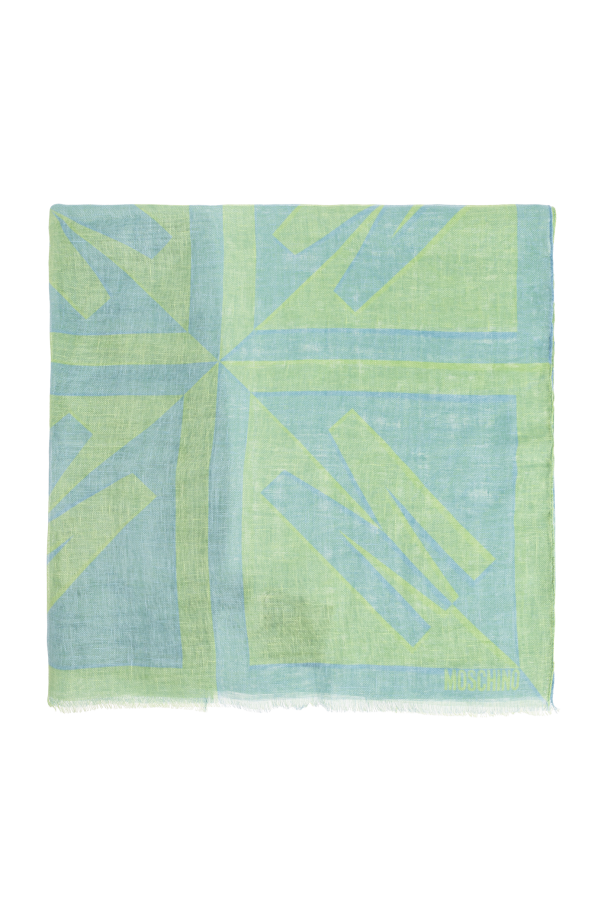 Scarf with logo od Moschino