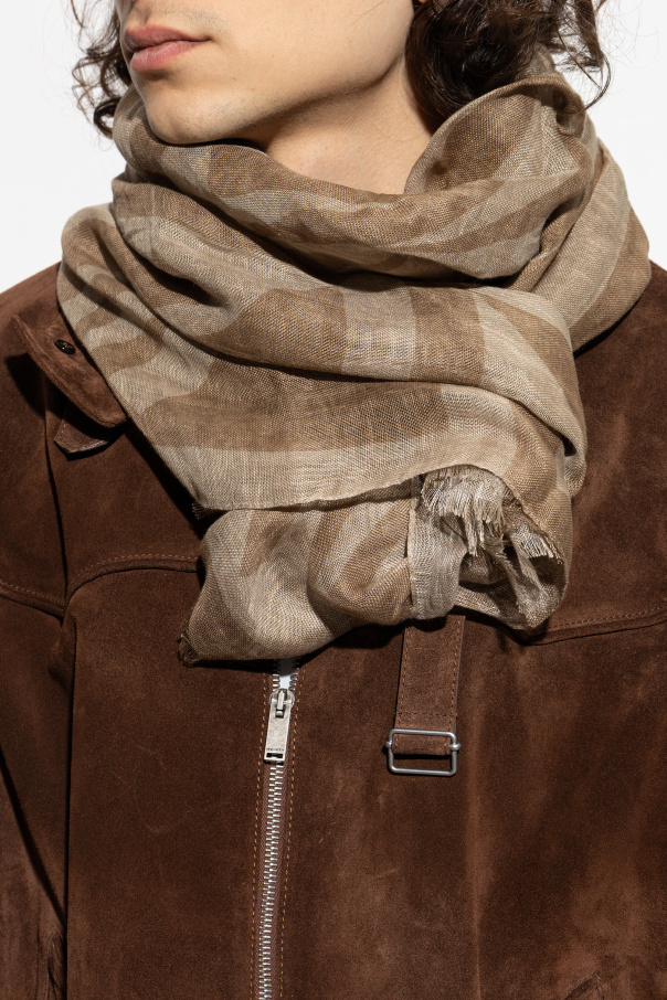 Moschino Cachecol com logótipo