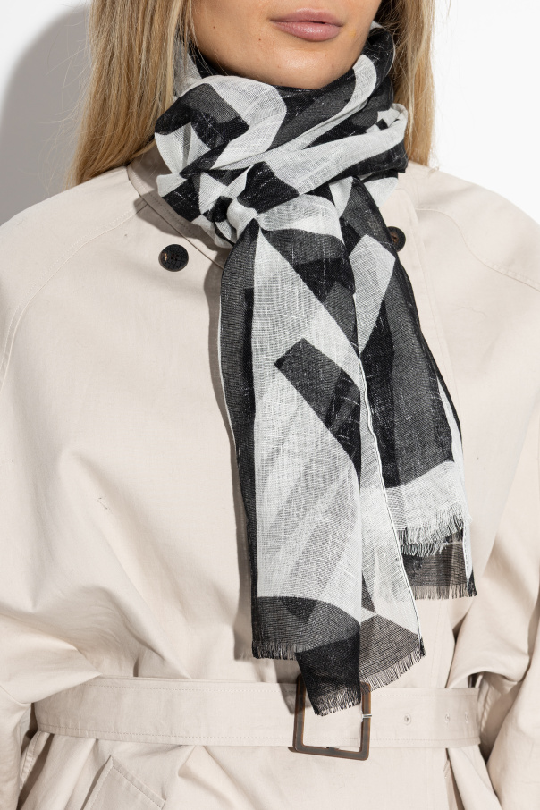 Moschino Schal mit Logo