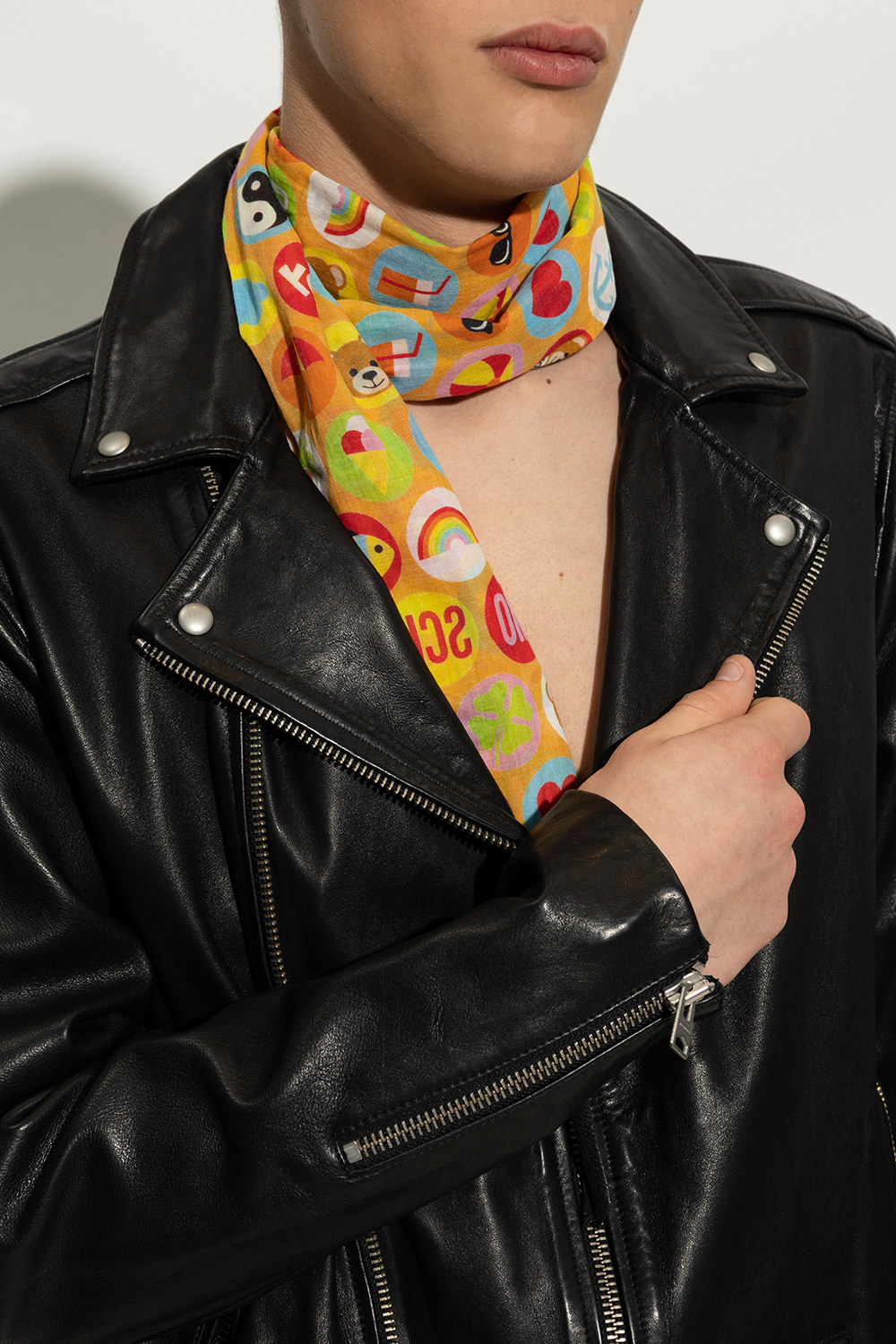 Moschino Patterned scarf