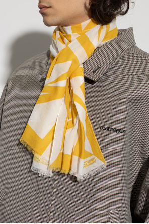 Moschino Cachecol com logótipo