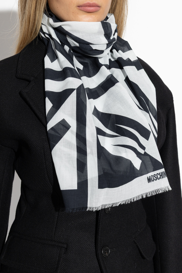 Moschino Schal mit Logo