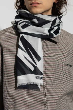 Moschino Schal mit Logo