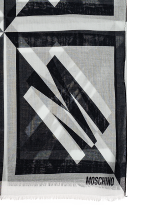 Moschino Schal mit Logo