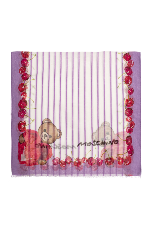 Scarf with print od Moschino