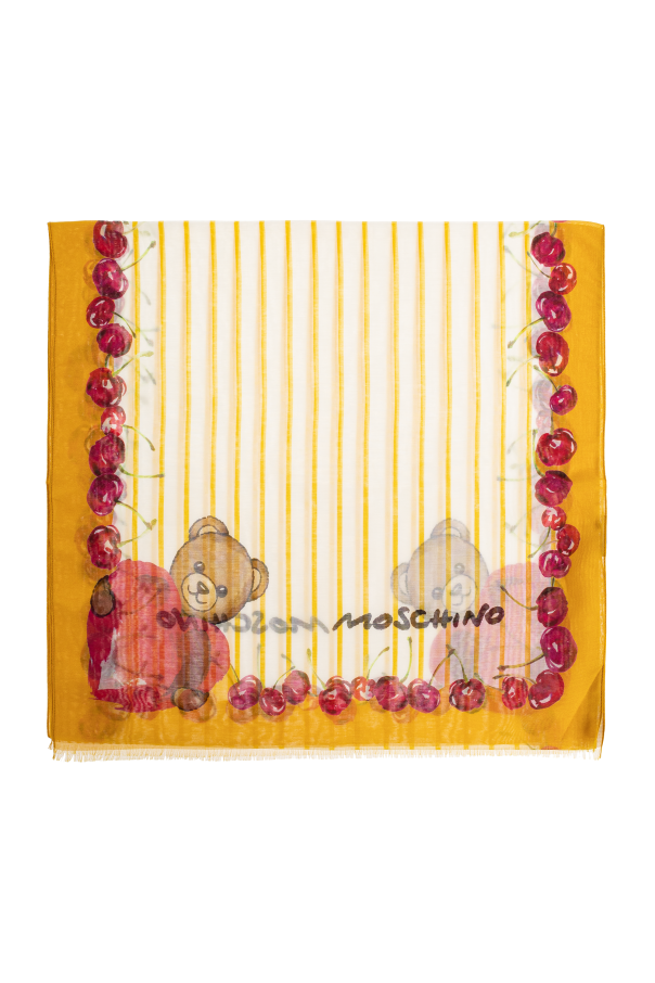 Scarf with print od Moschino