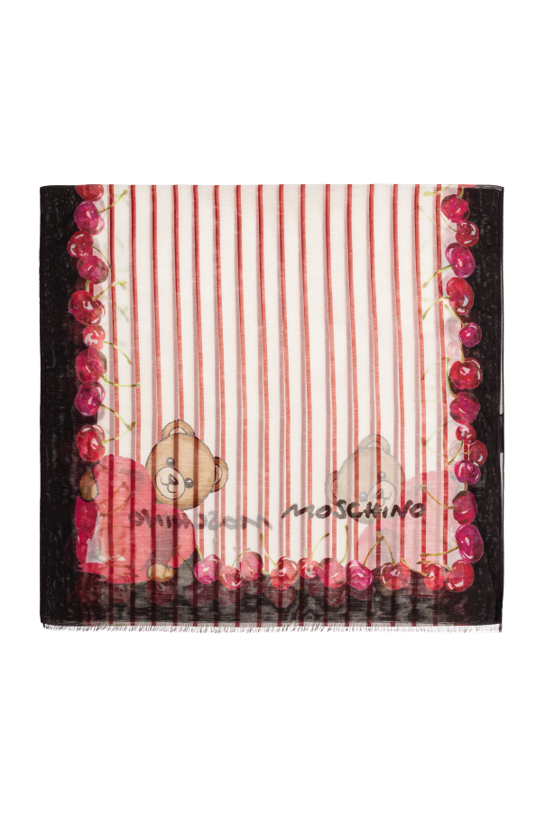 Scarf with print od Moschino