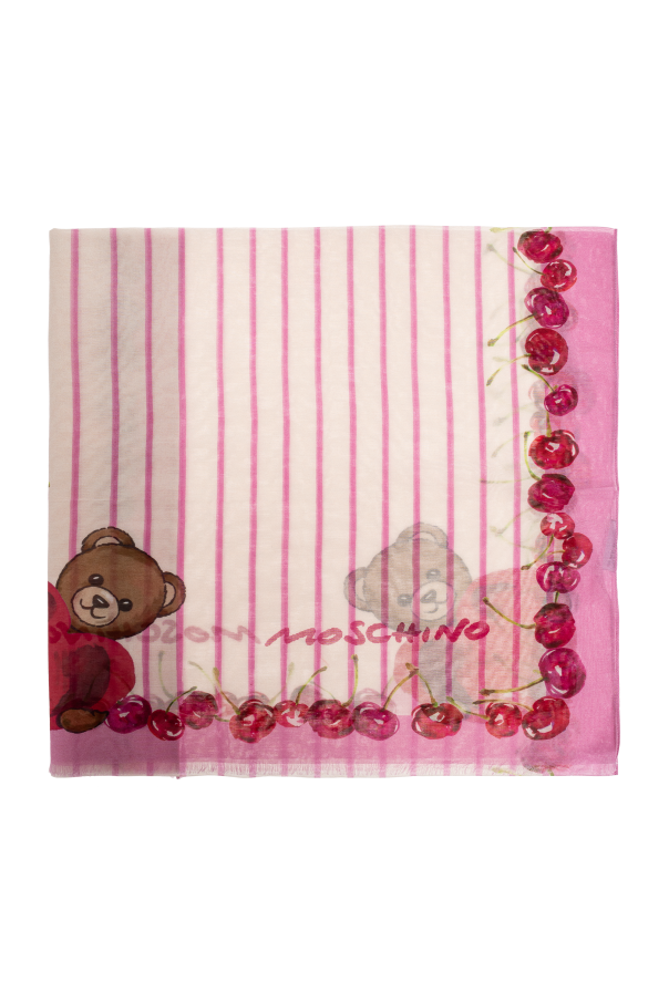 Scarf with print od Moschino