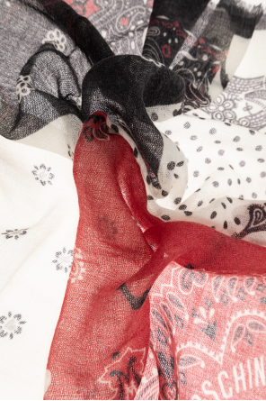 Moschino Pañuelo de cachemira con estampado