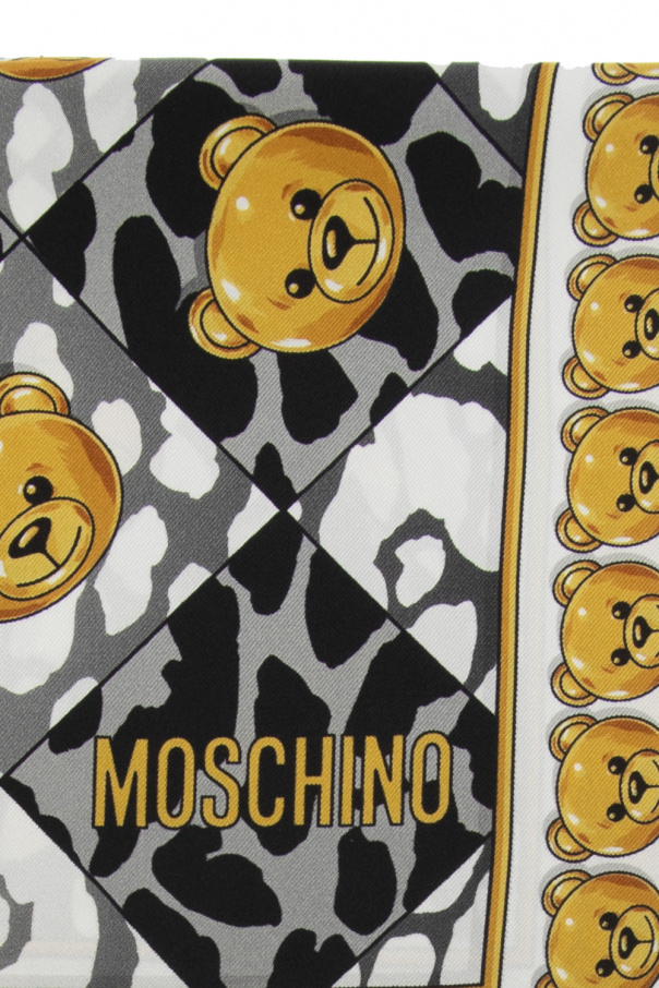Moschino Scarf with teddy bear print