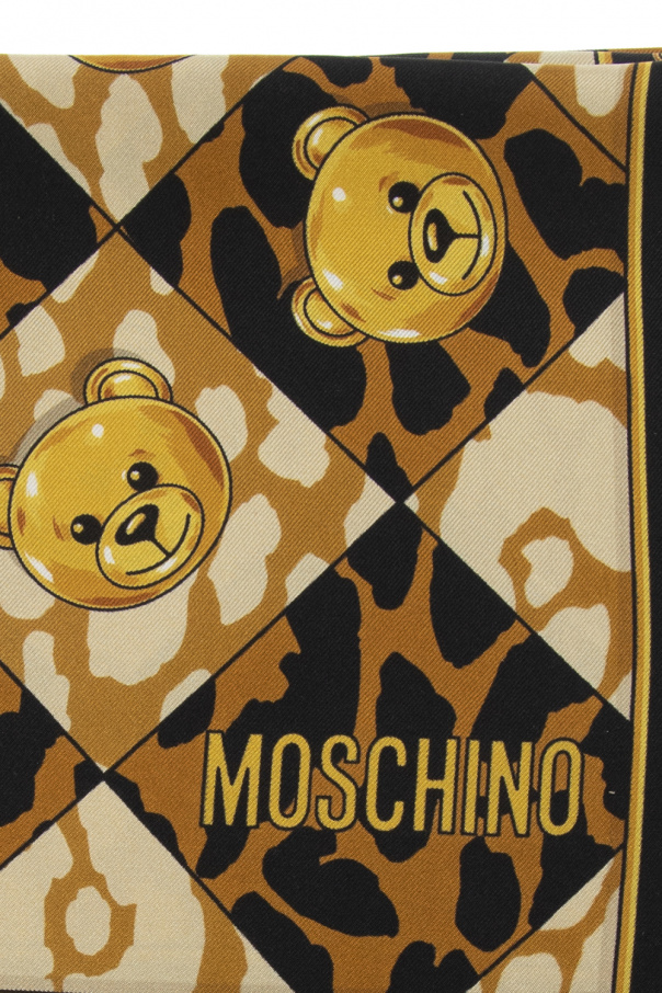 Moschino Scarf with teddy bear print