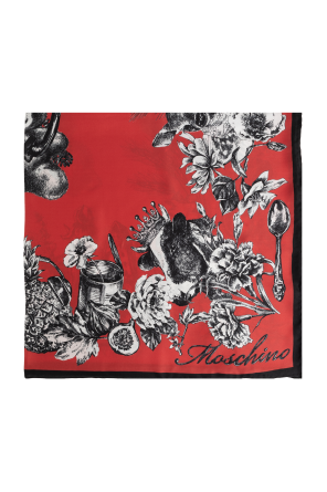 Pañuelo de seda con estampado