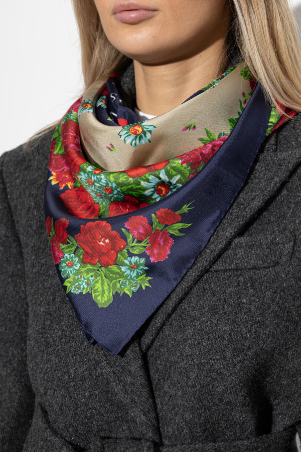 Moschino Lenço de seda